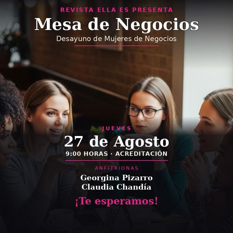 MESA DE NEGOCIOS ELLA ES image}